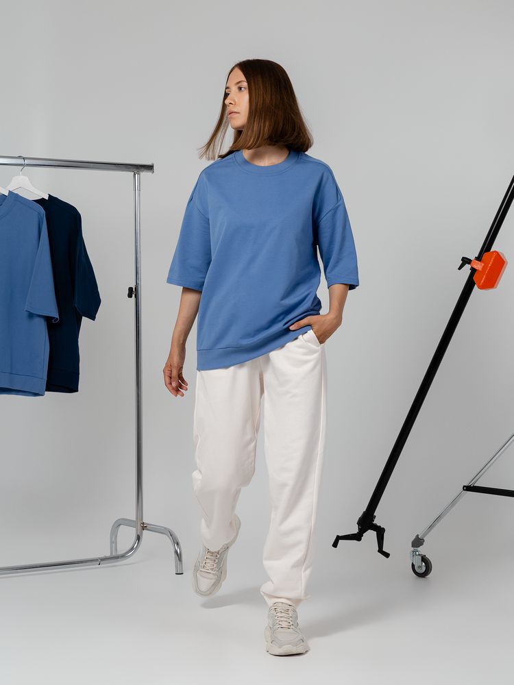 Футболка унисекс Neofit, синяя / Миниатюра WWW (1000)