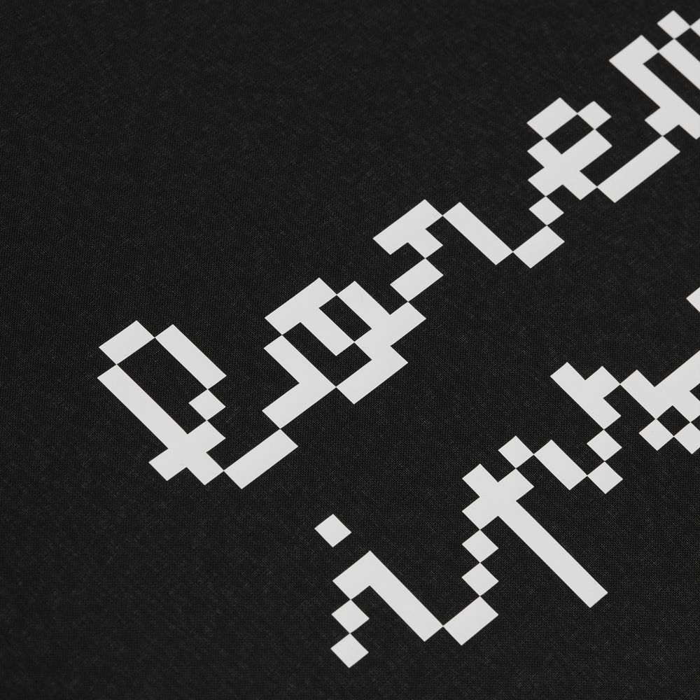 Зонт-трость Lui, черный / Миниатюра нанесения (1000)