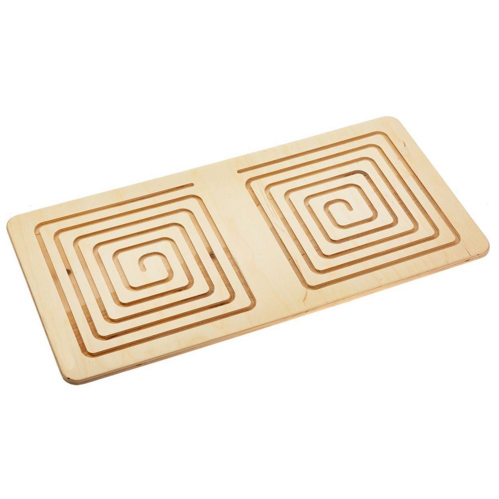 Межполушарная доска Wood Games, квадратная спираль / Миниатюра WWW (1000)