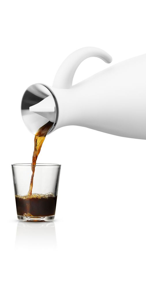 Термокувшин Vacuum, высокий, матовый белый / Миниатюра WWW (1000)