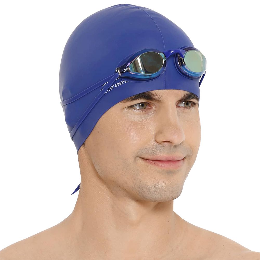 Шапочка для плавания Nuance, черная / Миниатюра WWW (1000)