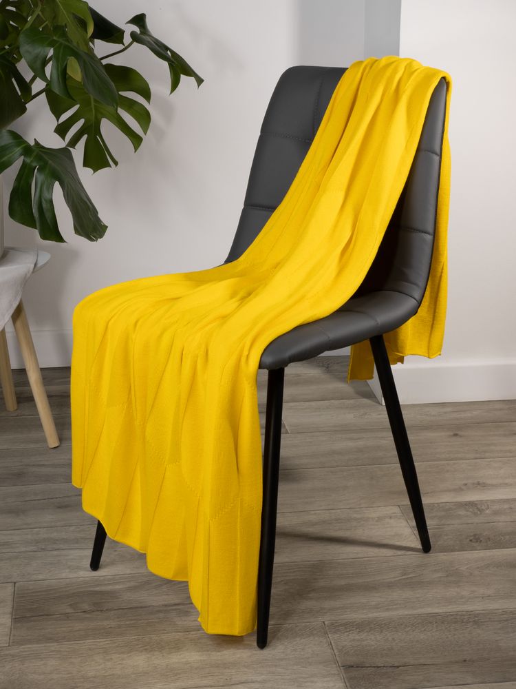 Плед Rombus, желтый / Миниатюра WWW (1000)