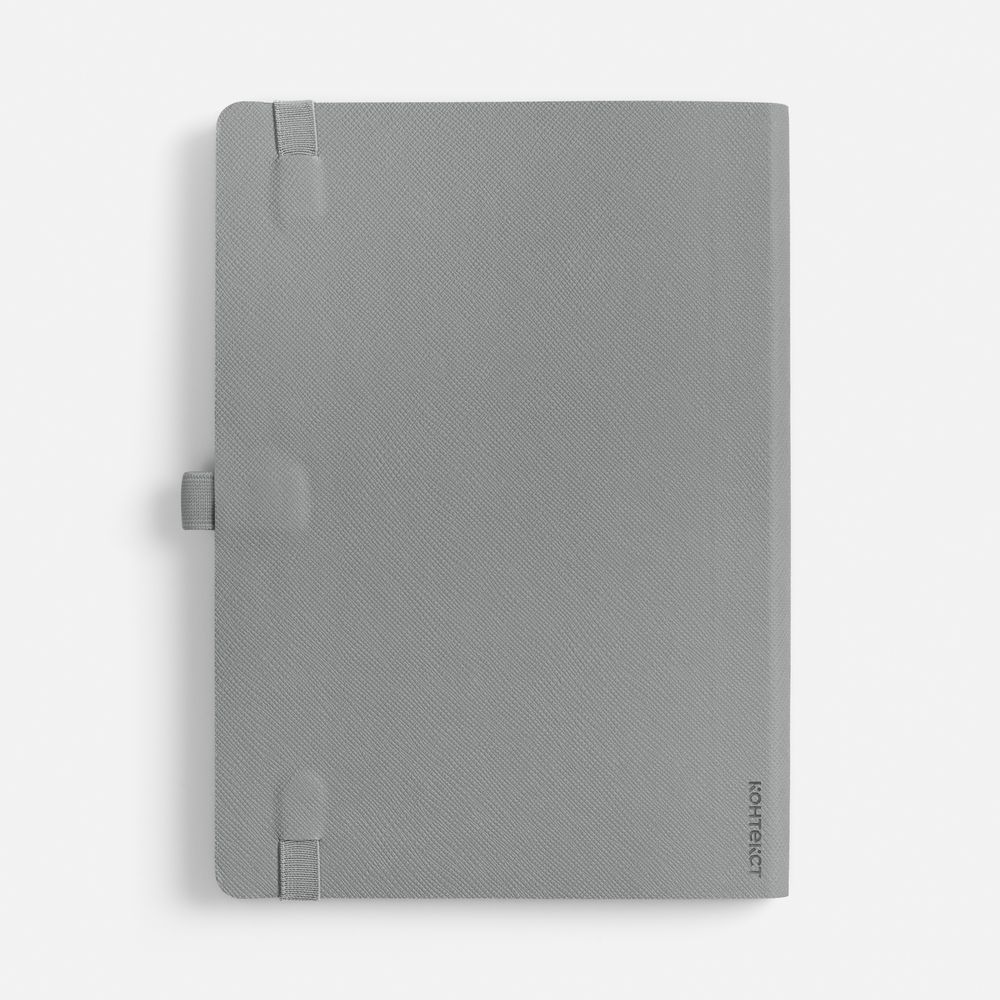 Ежедневник Peel Flex, недатированный, серый / Миниатюра WWW (1000)