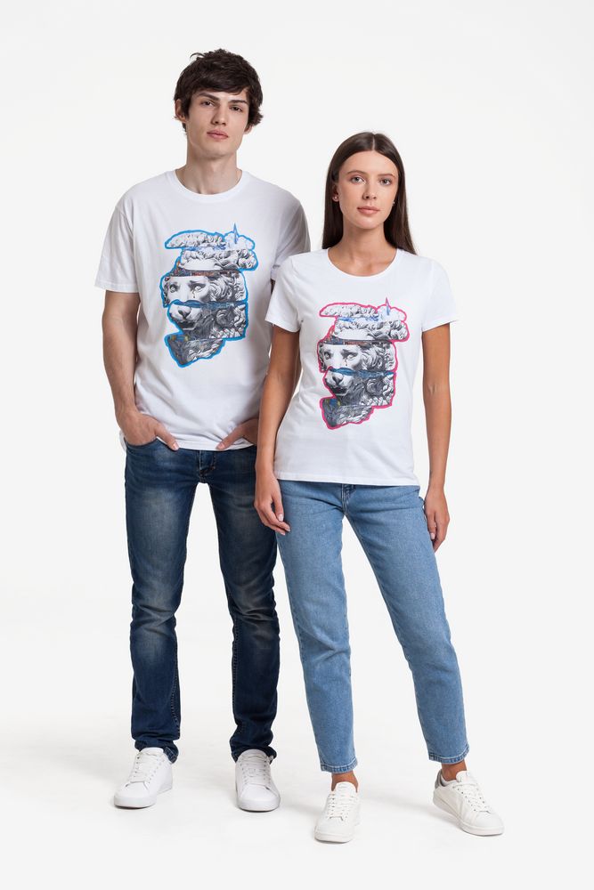 Футболка «Смотри вглубь», белая / Миниатюра WWW (1000)