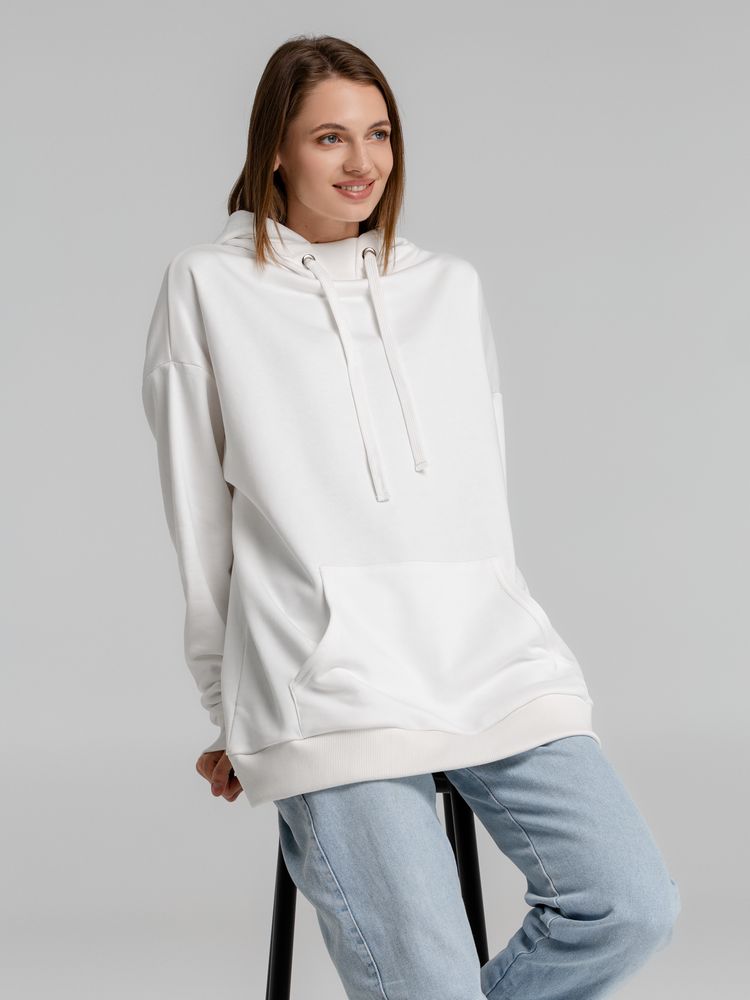 Худи оверсайз «Чистая соль», молочно-белое / Миниатюра WWW (1000)