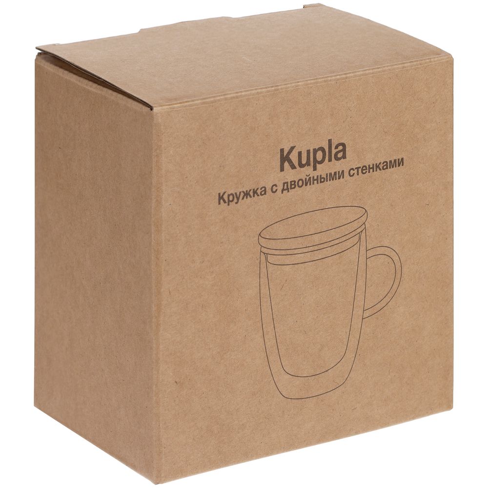 Кружка с двойными стенками Kupla с бамбуковой крышкой / Миниатюра WWW (1000)