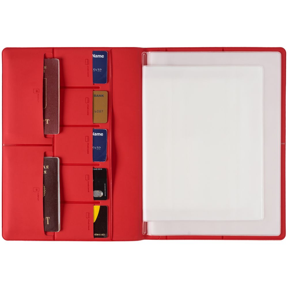 Папка для хранения документов Devon Maxi, красная / Миниатюра WWW (1000)