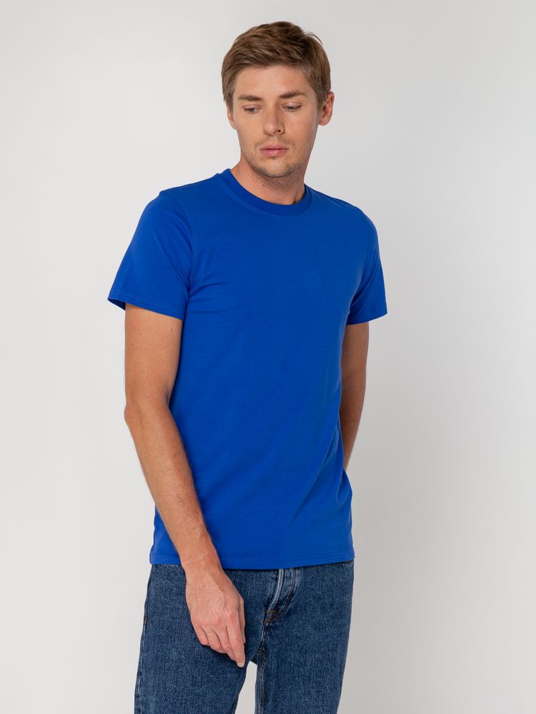 Футболка мужская T-bolka Stretch, ярко-синяя / Миниатюра WWW (1000)