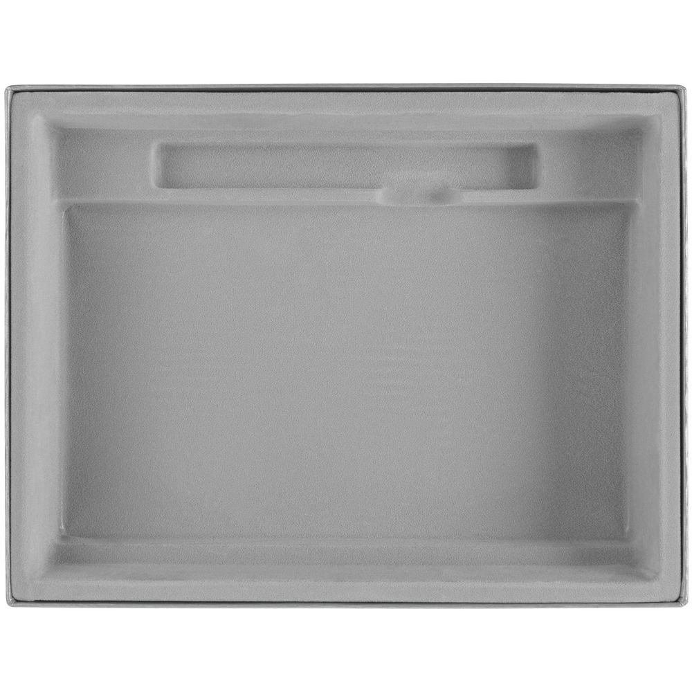 Коробка Ridge для ежедневника, календаря и ручки, серебристая / Миниатюра WWW (1000)