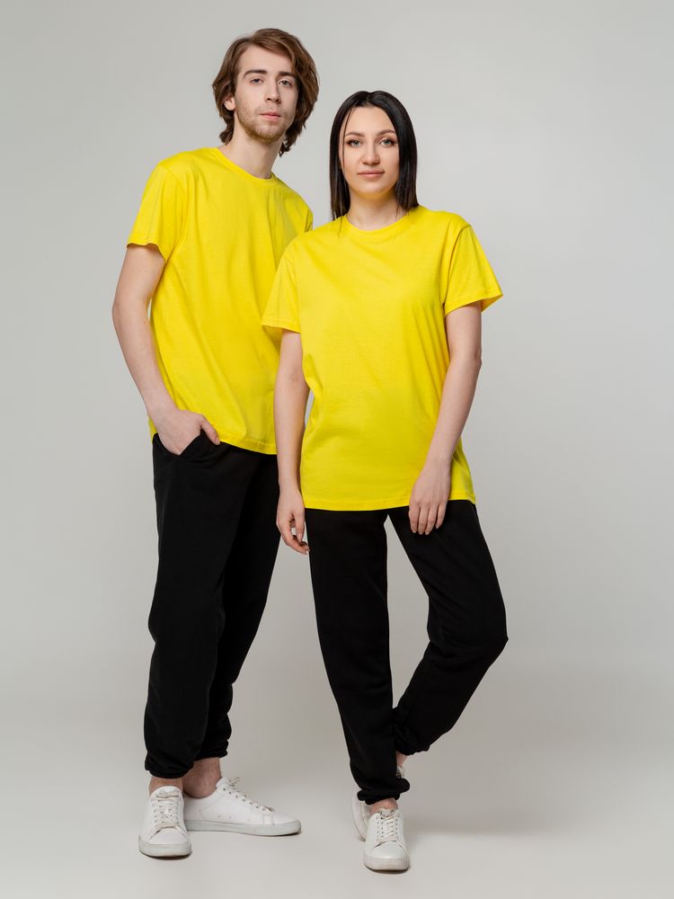 Футболка унисекс T-bolka 140, желтая / Миниатюра WWW (1000)