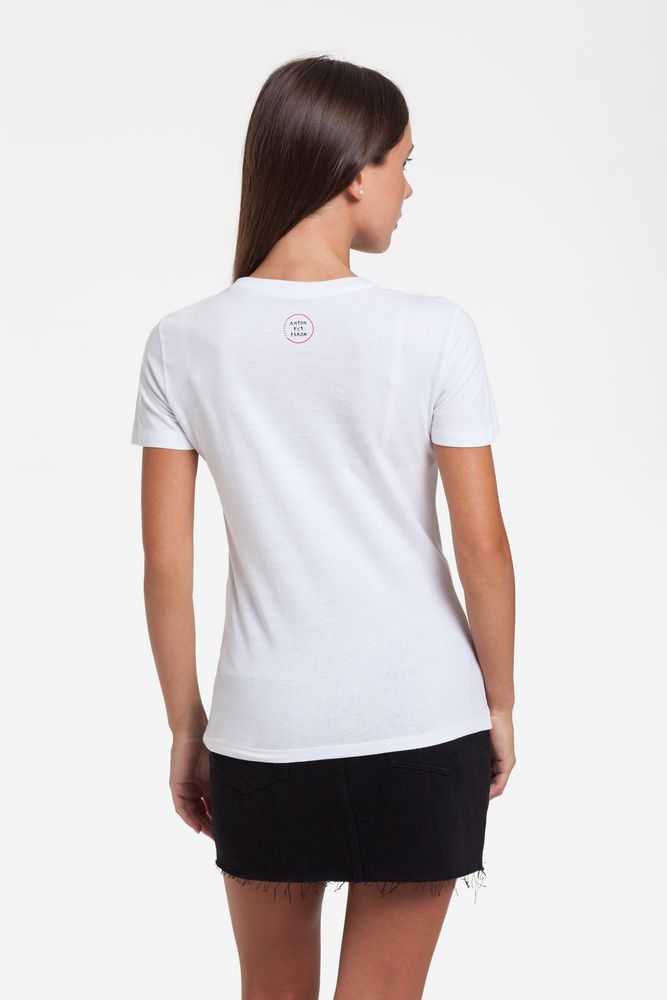 Футболка женская «Я буду отдыхать», белая / Миниатюра WWW (1000)