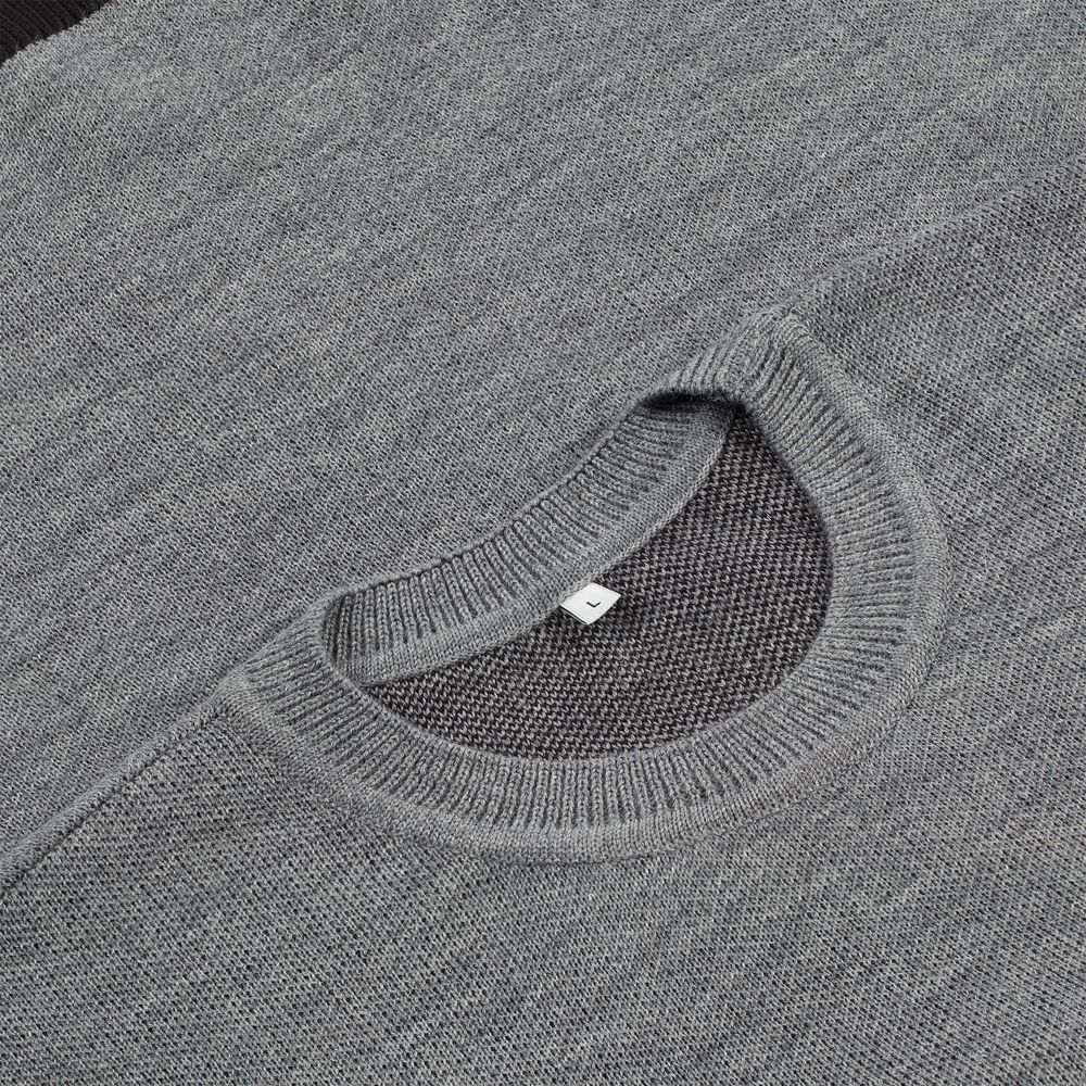 Джемпер «Серый в сером», серый / Миниатюра WWW (1000)