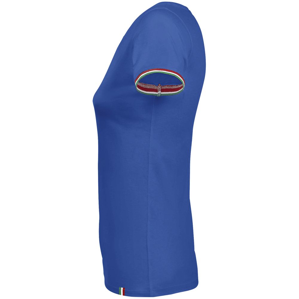 Футболка женская Rainbow Women, ярко-синяя с ярко-зеленым / Миниатюра WWW (1000)