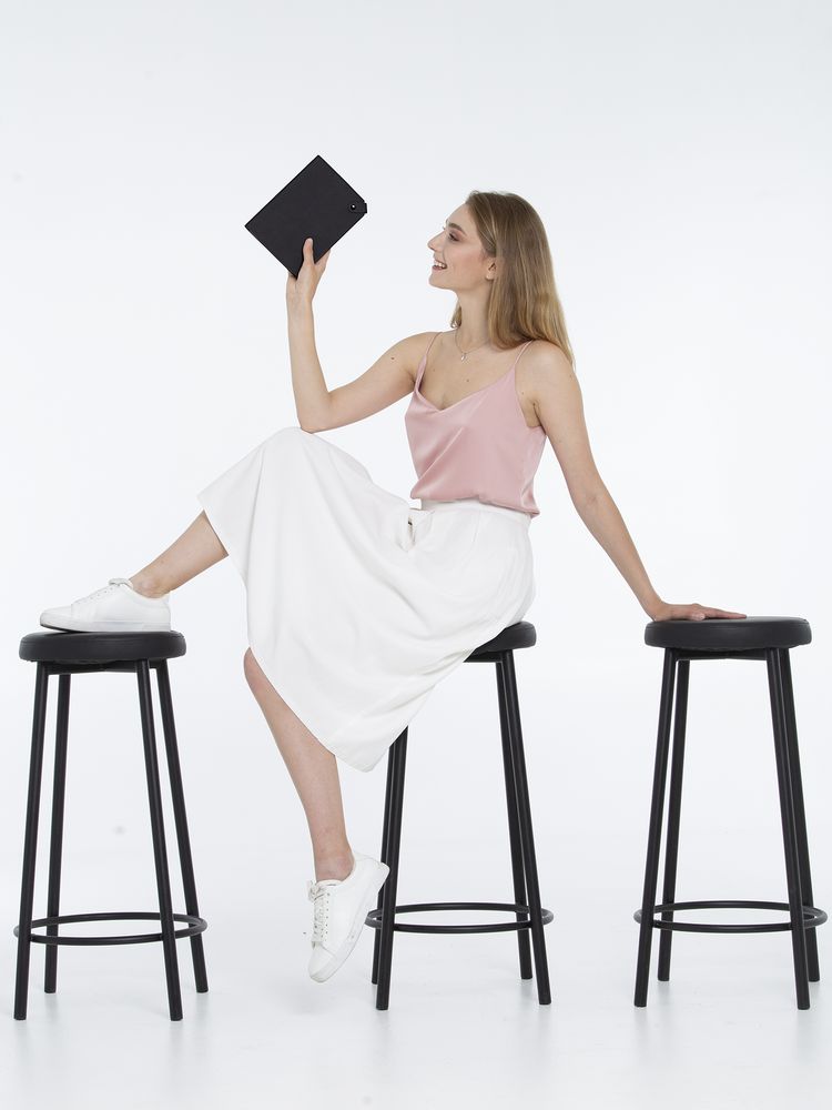 Ежедневник Tenax, недатированный, черный / Миниатюра WWW (1000)