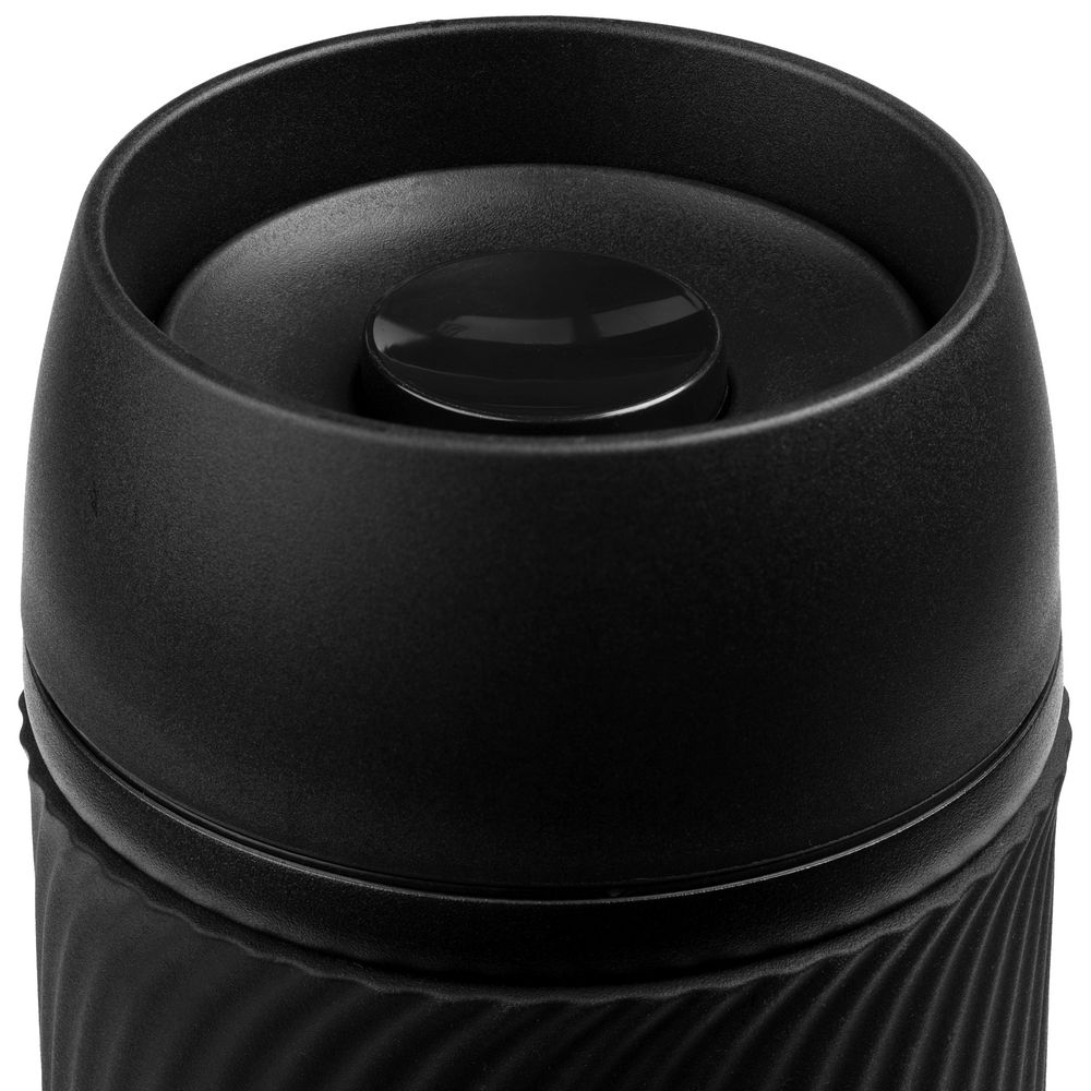 Термостакан Hub, черный / Миниатюра WWW (1000)