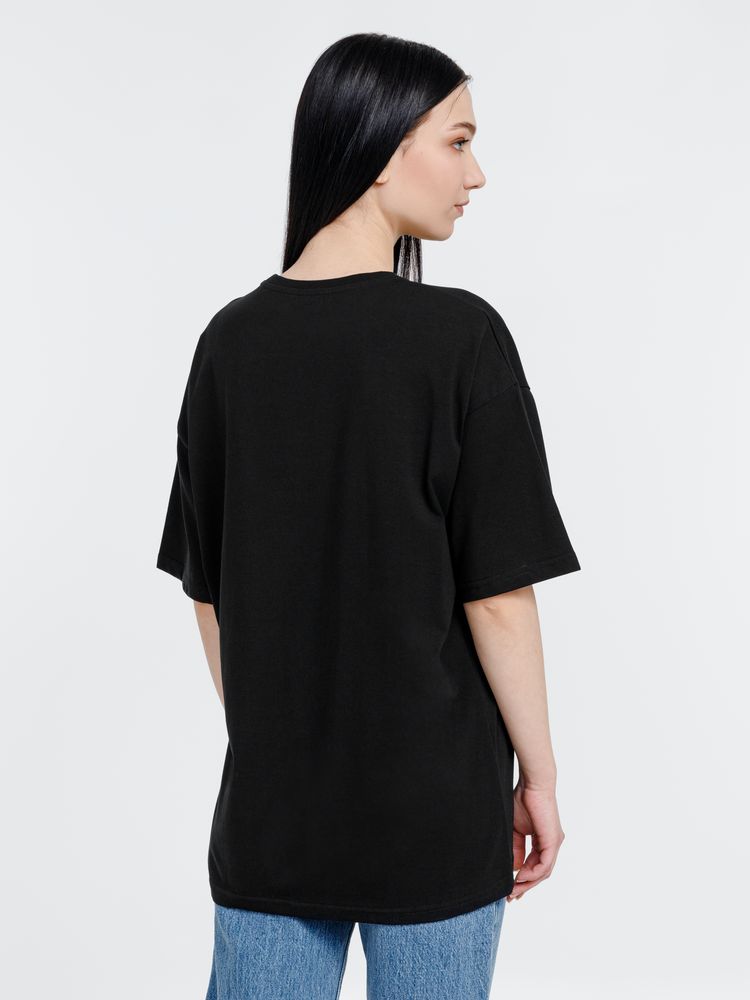 Футболка оверсайз унисекс Big Haul, черная / Миниатюра WWW (1000)