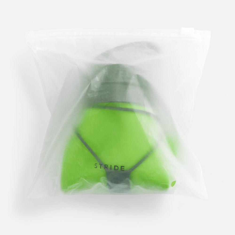 Складная бутылка для воды Langfossen, зеленое яблоко / Миниатюра (упак) (1000)