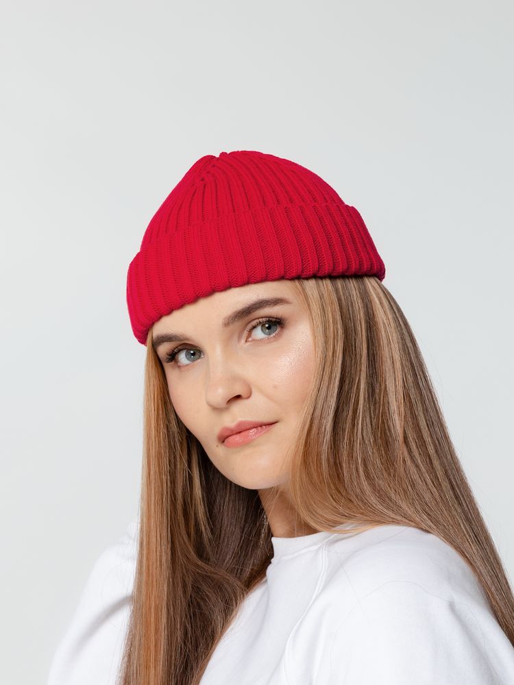 Шапка Hipsta, красная (алая) / Миниатюра WWW (1000)