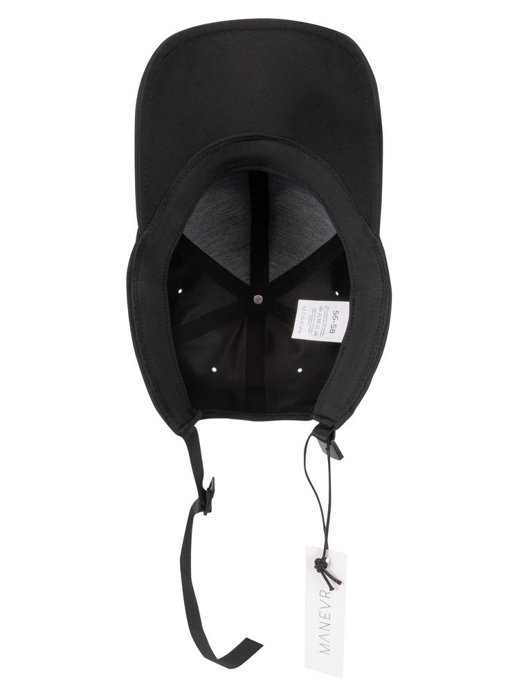 Бейсболка Kosmos, черная / Миниатюра WWW (1000)