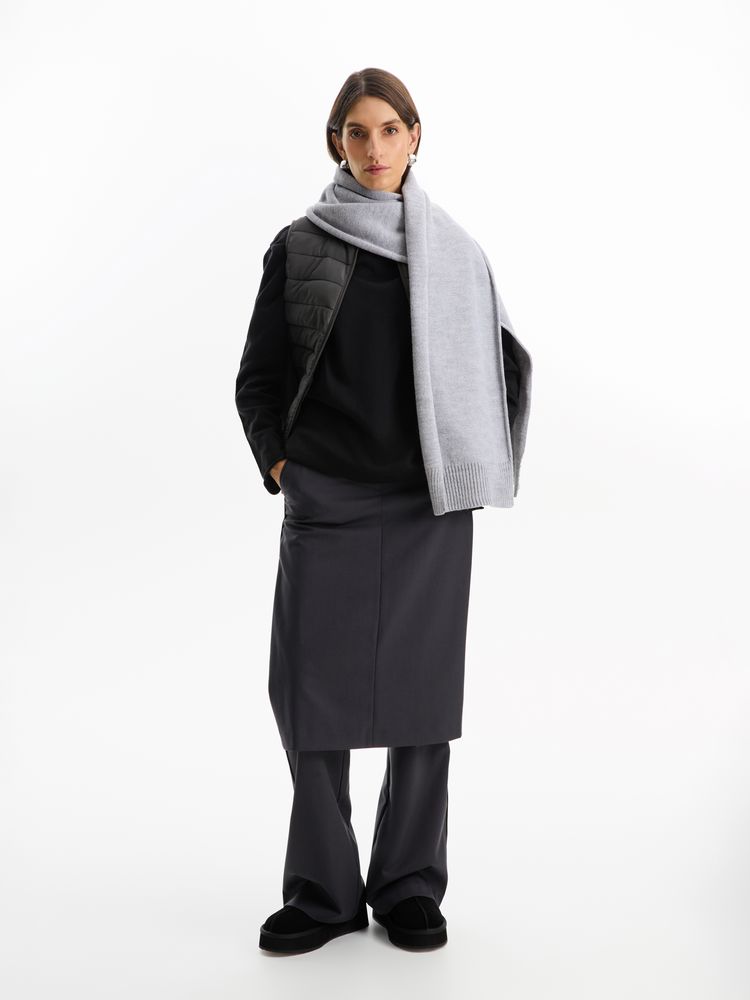 Шарф Cordelia, светло-серый / Миниатюра WWW (1000)