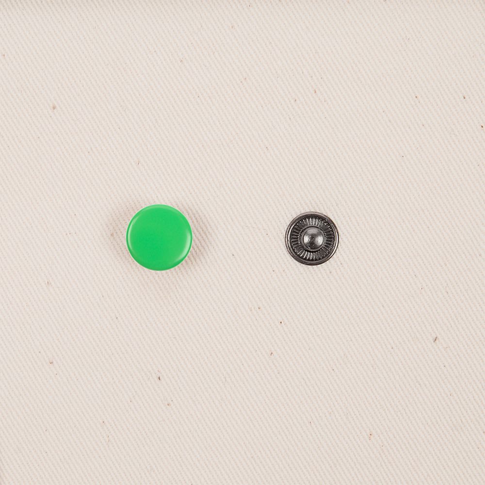 Кнопка Clavis, M, зеленый неон / Миниатюра WWW (1000)