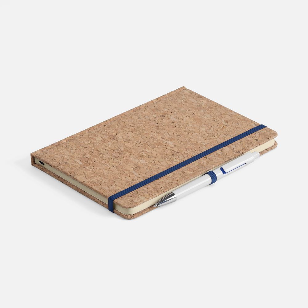 Блокнот Corkfolio, синий / Миниатюра WWW (1000)