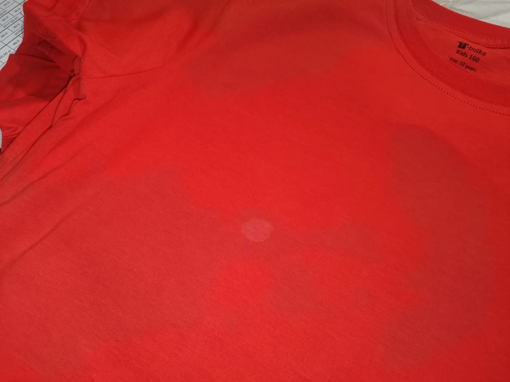 Футболка детская T-Bolka Kids, красная, брак / Миниатюра WWW (1000)