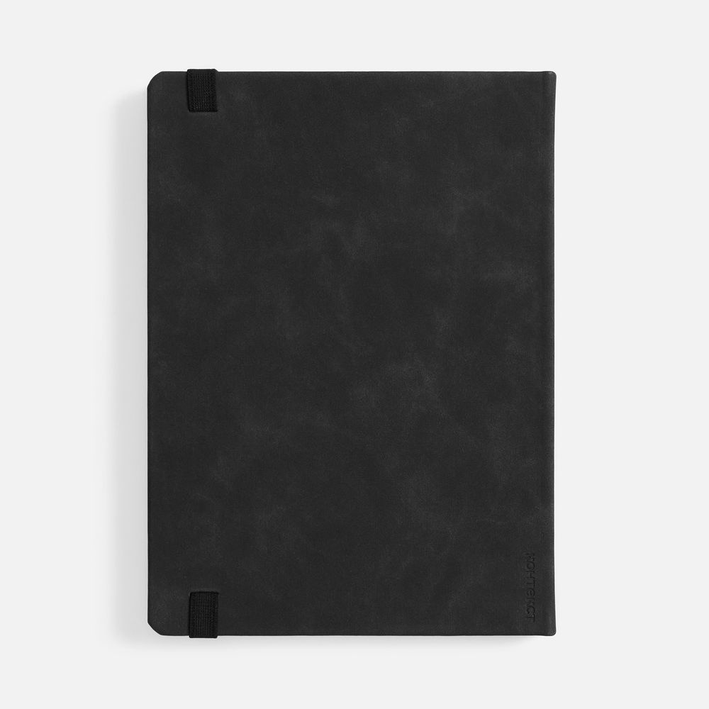 Ежедневник Urban Hard, недатированный, черный / Миниатюра WWW (1000)