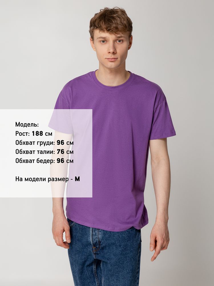 Футболка унисекс Regent 150, фиолетовая / Миниатюра WWW (1000)