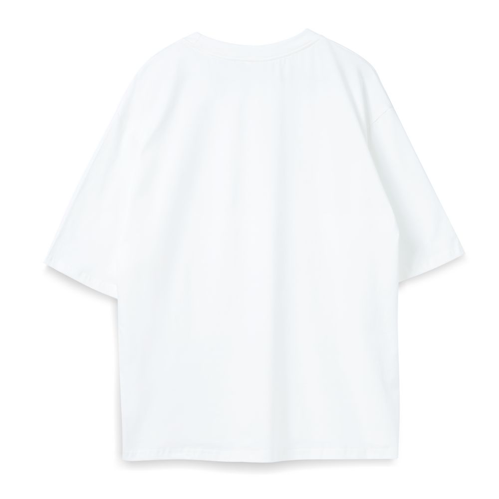 Футболка оверсайз Slope, белая / Миниатюра WWW (1000)