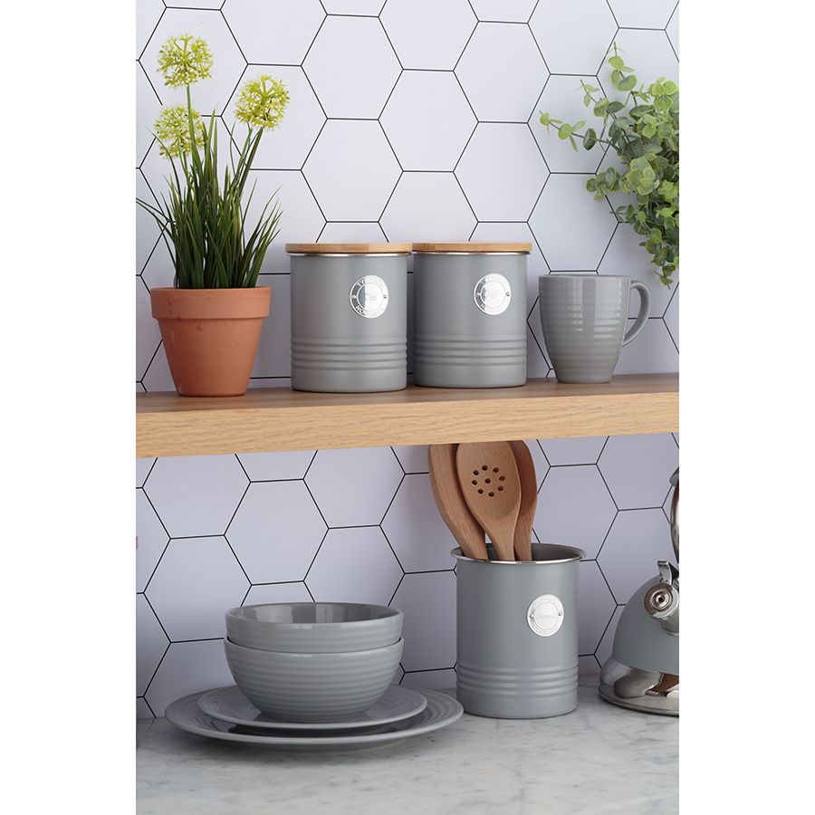 Чашка Living, серая / Миниатюра WWW (1000)