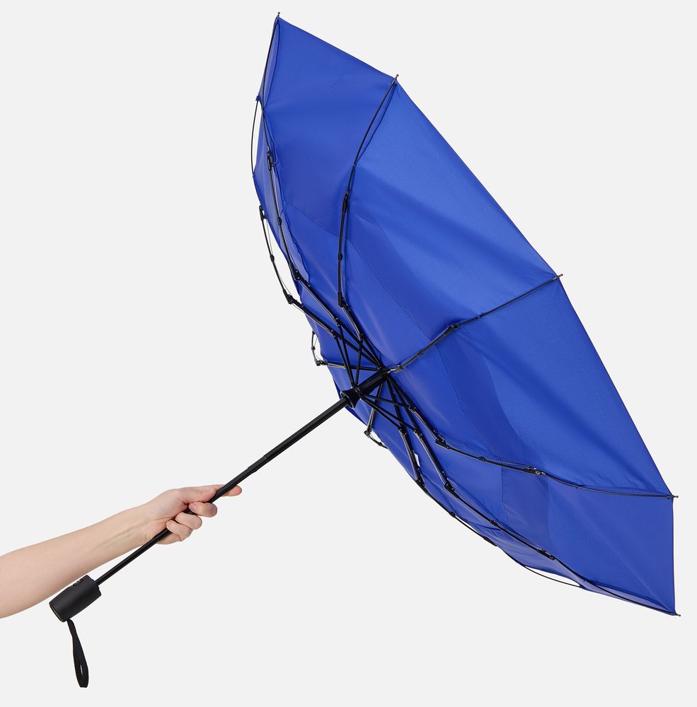 Складной зонт Dome Double с двойным куполом, синий / Миниатюра WWW (1000)