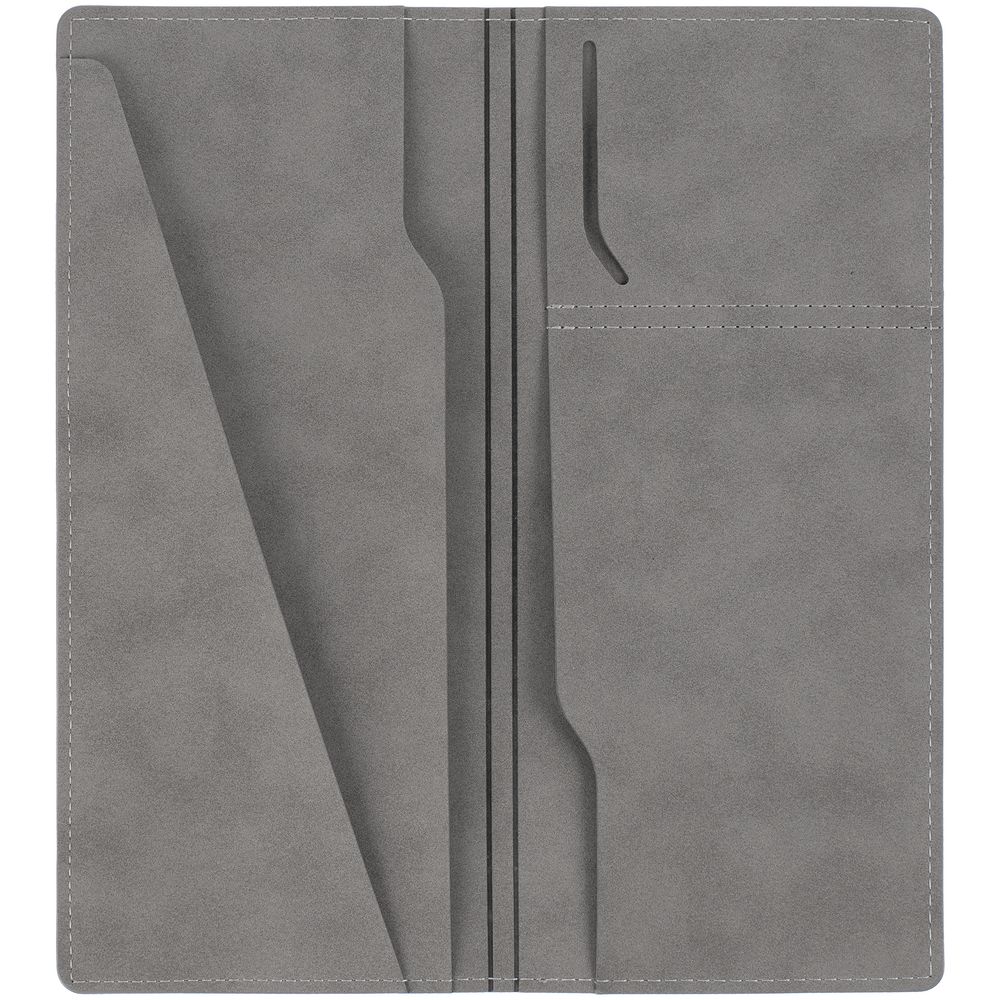 Дорожный органайзер Nubuk, светло-серый / Миниатюра WWW (1000)