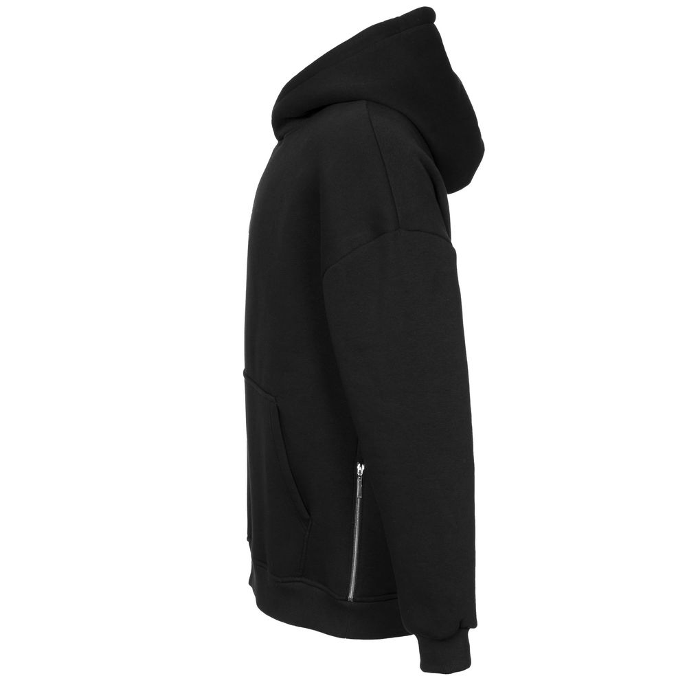 Худи Oversize Pockets, черное / Миниатюра WWW (1000)