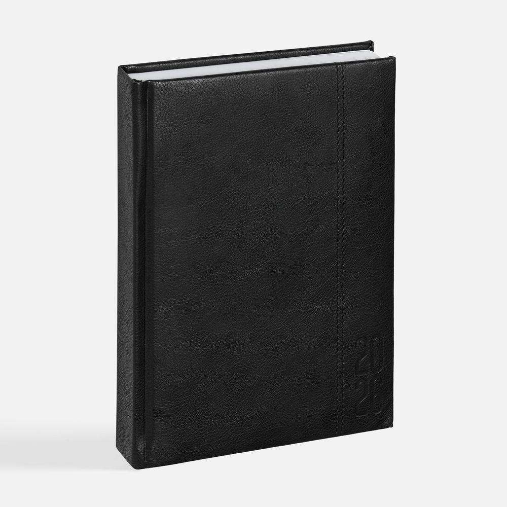 Ежедневник Baza, датированный, черный / Миниатюра WWW (1000)