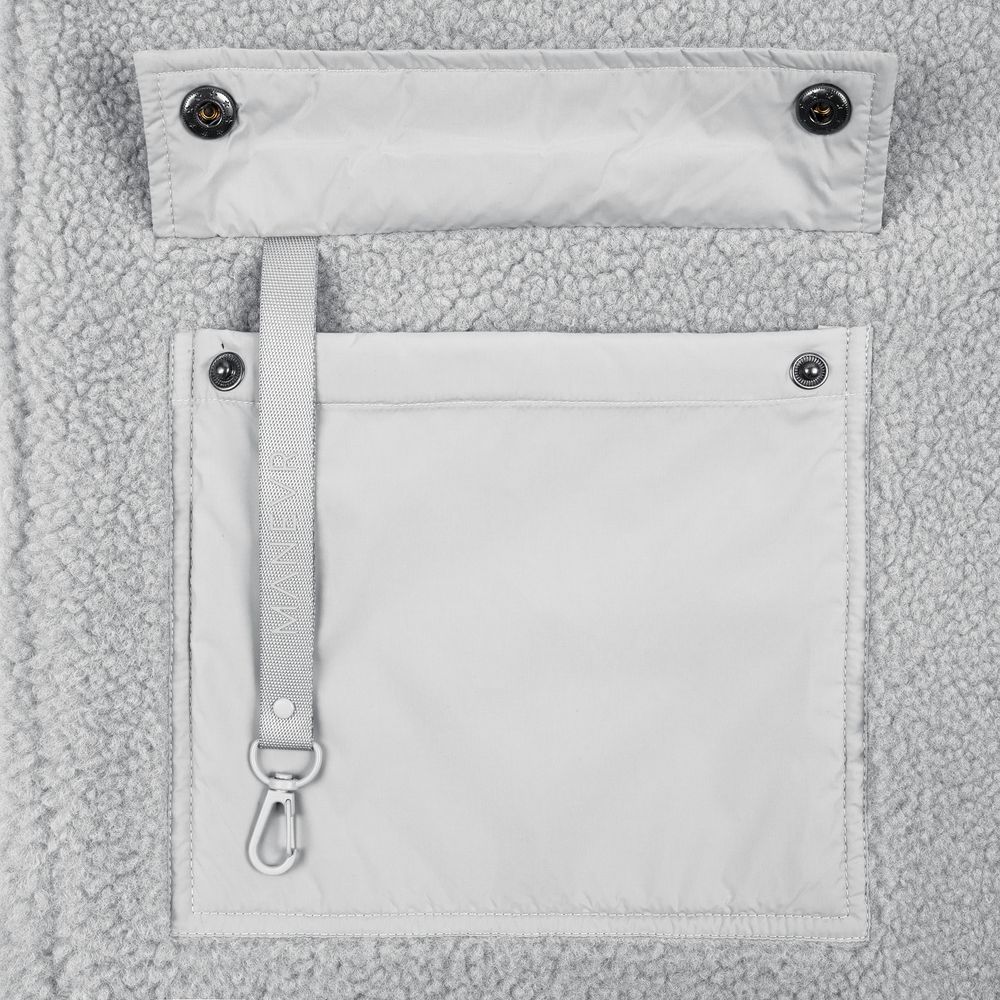 Куртка унисекс Oblako, светло-серая / Миниатюра WWW (1000)