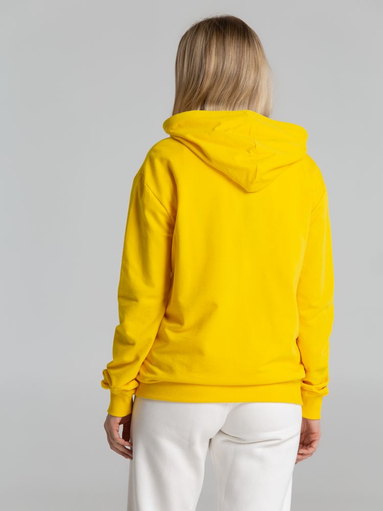 Толстовка на молнии с капюшоном Unit Siverga, желтая / Миниатюра WWW (1000)