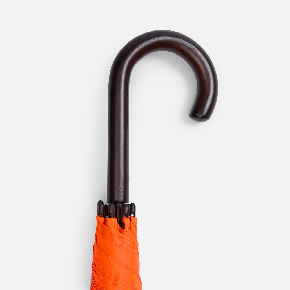 Зонт-трость Standard, оранжевый неон / Миниатюра WWW (1000)