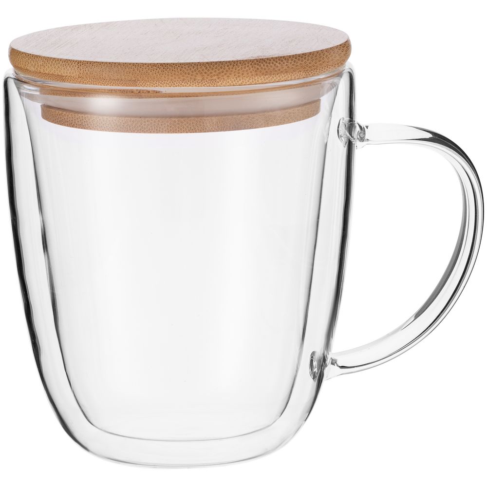 Кружка с двойными стенками Kupla с бамбуковой крышкой / Миниатюра WWW (1000)