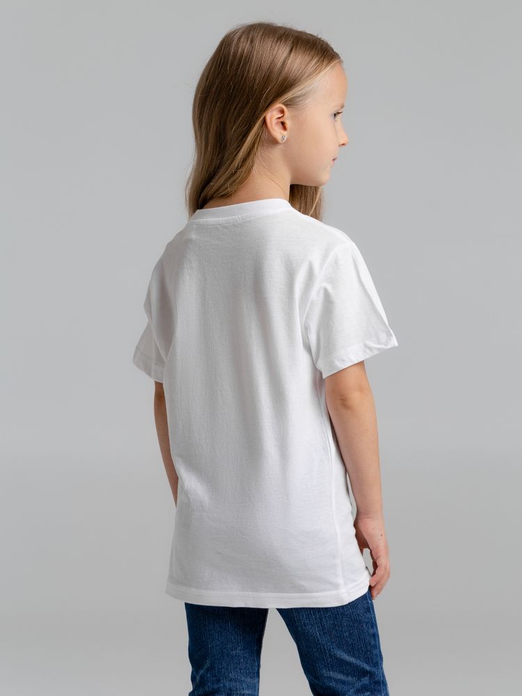 Футболка детская T-bolka Fit Kids, белая / Миниатюра WWW (1000)