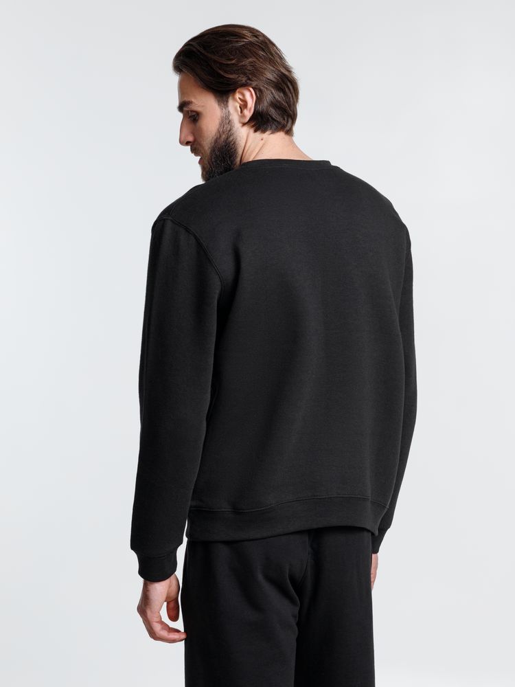 Свитшот унисекс Delta, черный / Миниатюра WWW (1000)