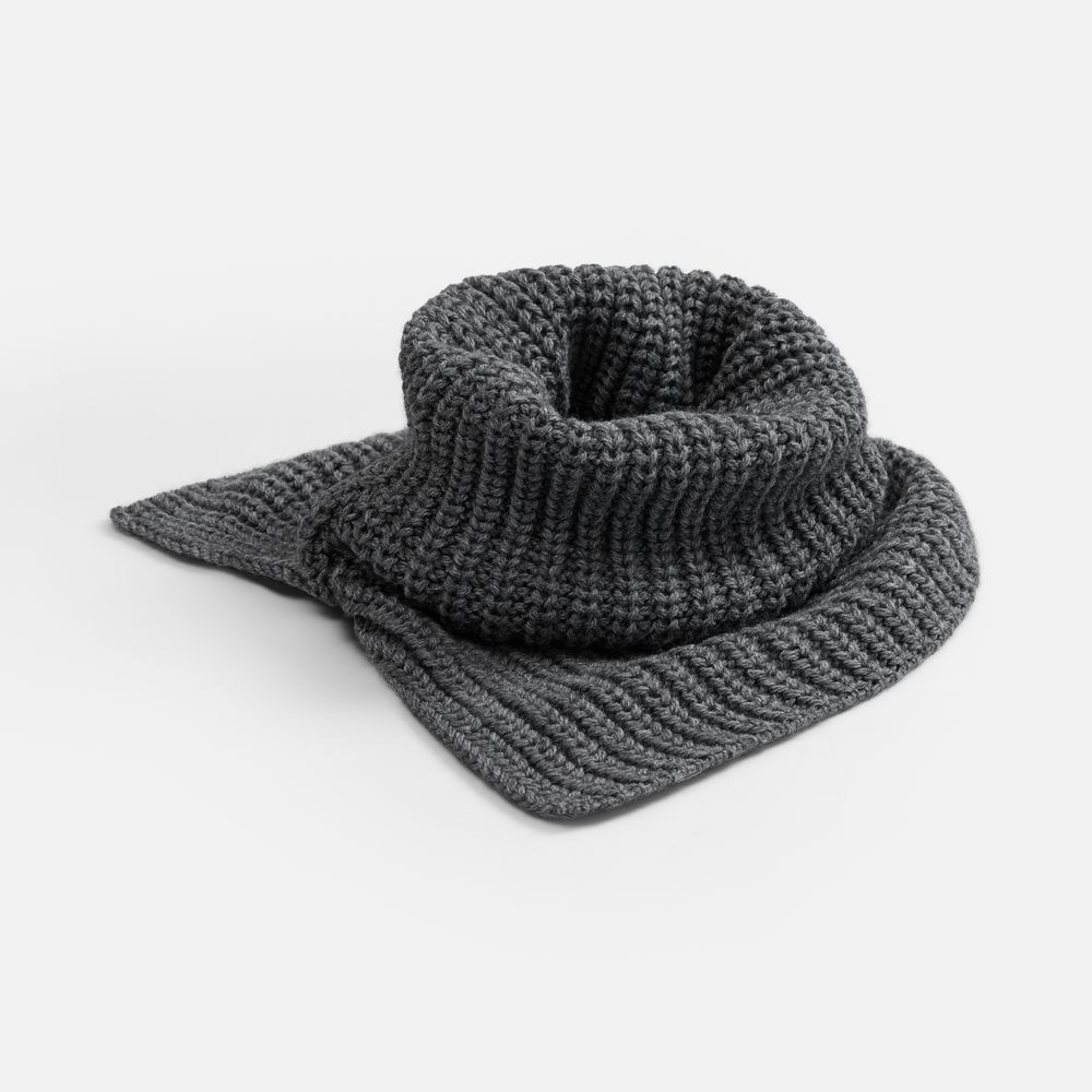 Снуд Softino, серый меланж / Миниатюра WWW (1000)