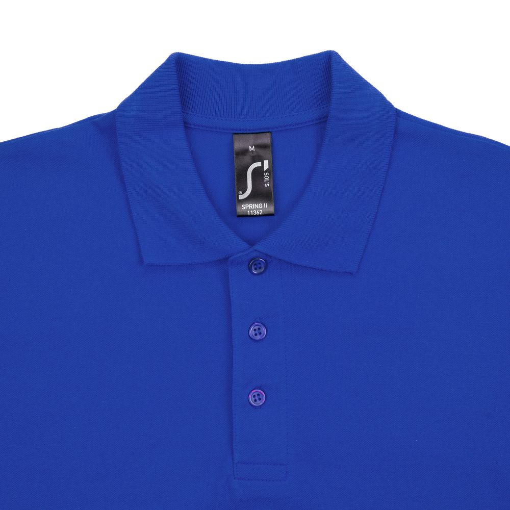 Рубашка поло мужская Spring 210, ярко-синяя (royal) / Миниатюра WWW (1000)