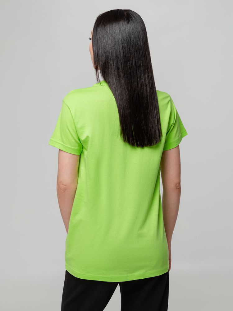 Футболка унисекс T-bolka 140, зеленое яблоко / Миниатюра WWW (1000)