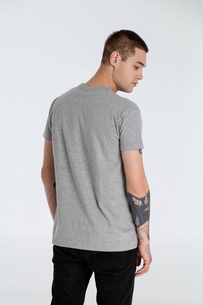 Футболка Hello! I Love You!, серый меланж / Миниатюра WWW (1000)