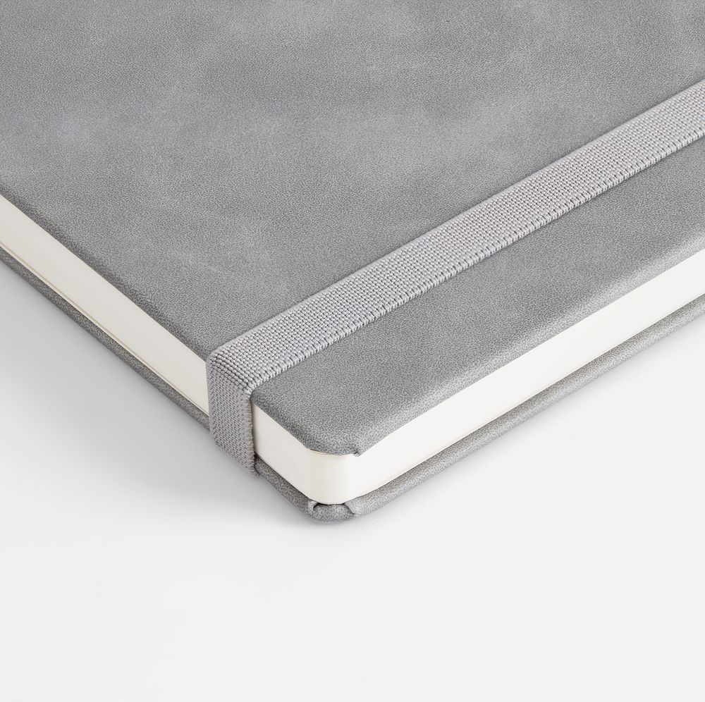 Ежедневник Urban Metal, недатированный, серый / Миниатюра WWW (1000)