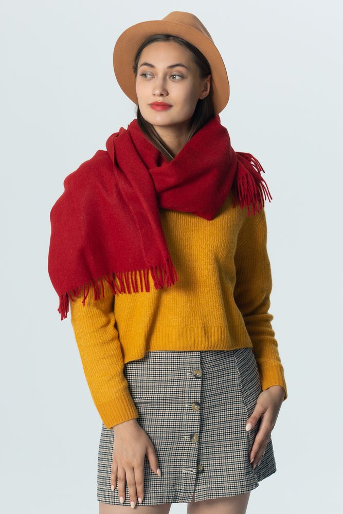 Палантин Classic, красный / Миниатюра WWW (1000)