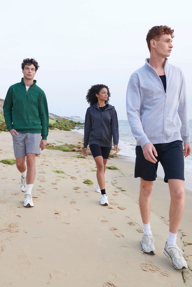 Толстовка унисекс Cooper, серый меланж / Миниатюра WWW (1000)