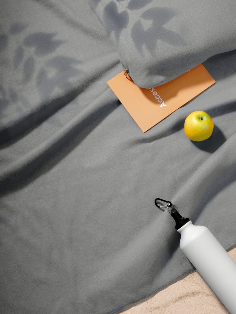 Дорожный плед Pathway, серый / Миниатюра WWW (1000)