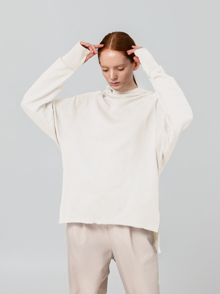 Худи унисекс Vozduh 1.0, белое / Миниатюра WWW (1000)